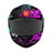 MT Braker Crash SV B8 Matt Black Purple Blue