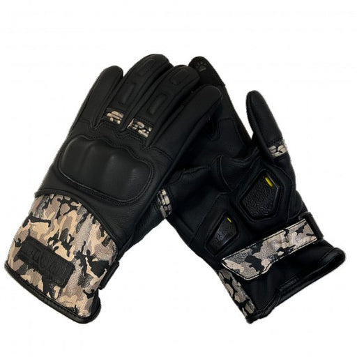 MotoGirl Bessie Gloves Leopard