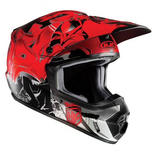 HJC CS-MX II Graffed MC1SF Red Helmet