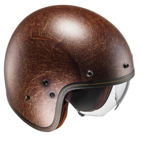 HJC FG-70s Vintage Semi Flat Brown Helmet