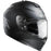 HJC IS-17 Plain Matt Black Helmet
