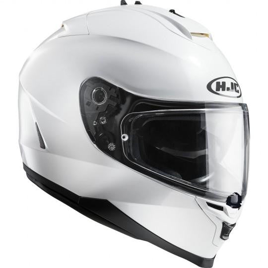 HJC IS-17 Plain White Helmet