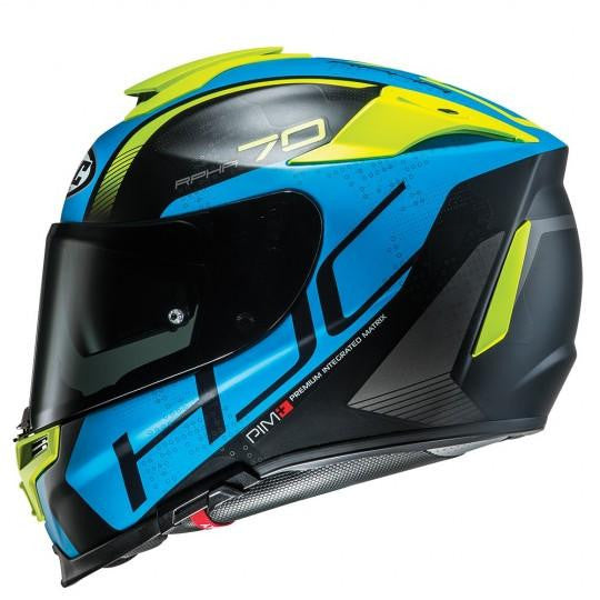 HJC RPHA 70 Vias Blue MC2SF Helmet