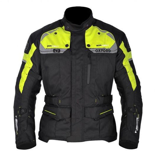 Oxford Brooklyn MS Long Jacket Black/Fluo