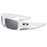 Oakley Crankshaft Sunglasses Polished White (Grey Lens)