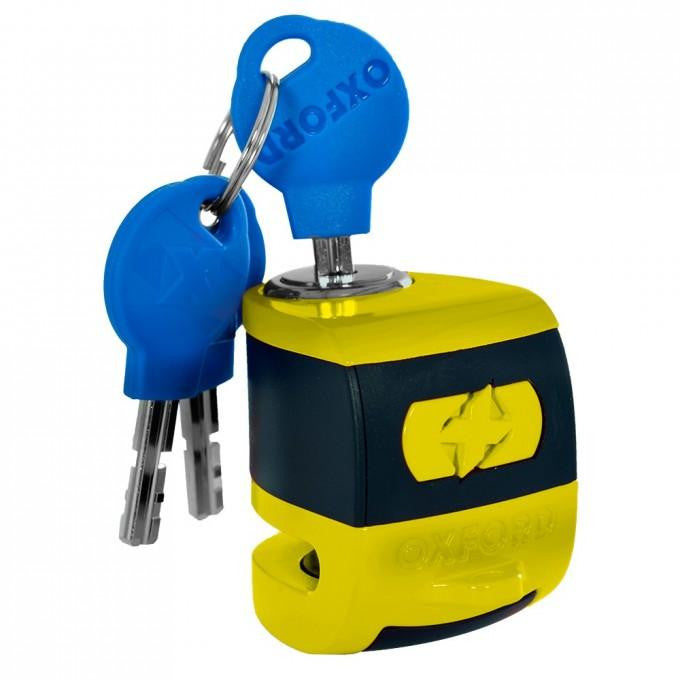 Scoot XA5 Alarm Disc Lock 5.5mm Yellow/Black
