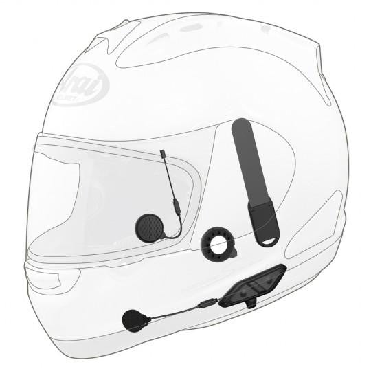 Sena B/T COMM System with Handlebar Remote Arai Full-face Helmets 10U-AR-01
