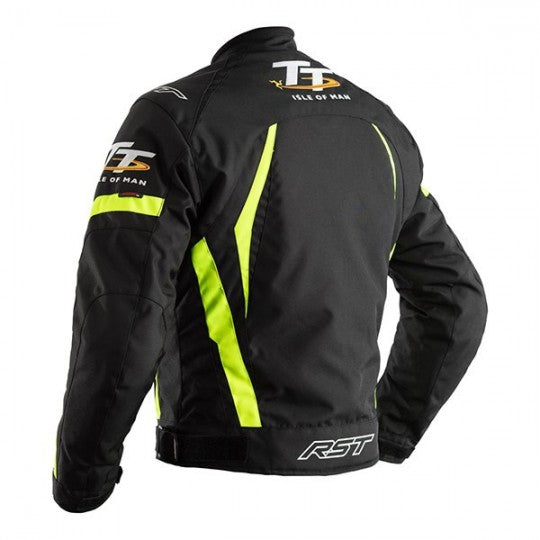 RST IOM TT Grandstand CE Mens Textile Jacket